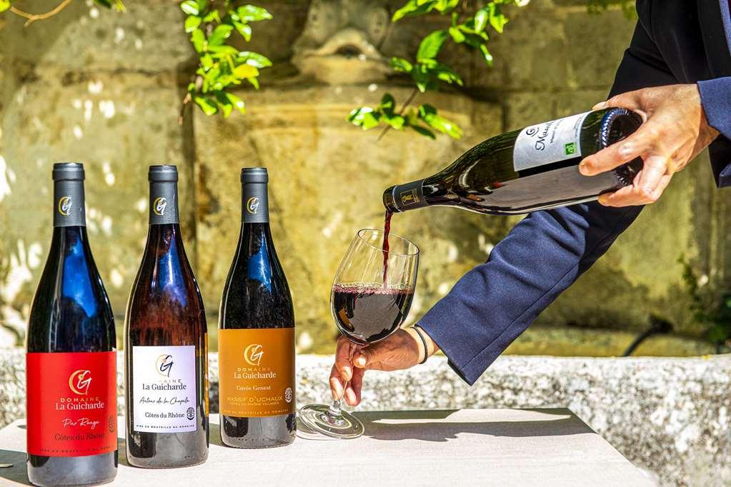Chateau De Massillan Uchaux Εστιατόριο φωτογραφία